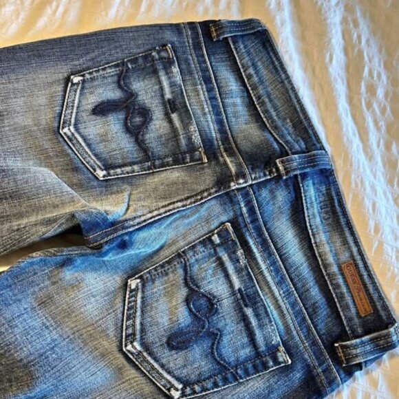 GUESS y2k low rise jeans - size 27 - Picture 1 of 3